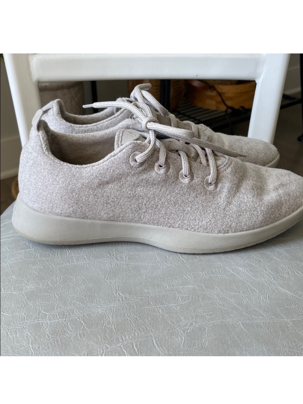 ALLBIRDS Tree Runner men's light gray MERINO WOOL sneakers size 10